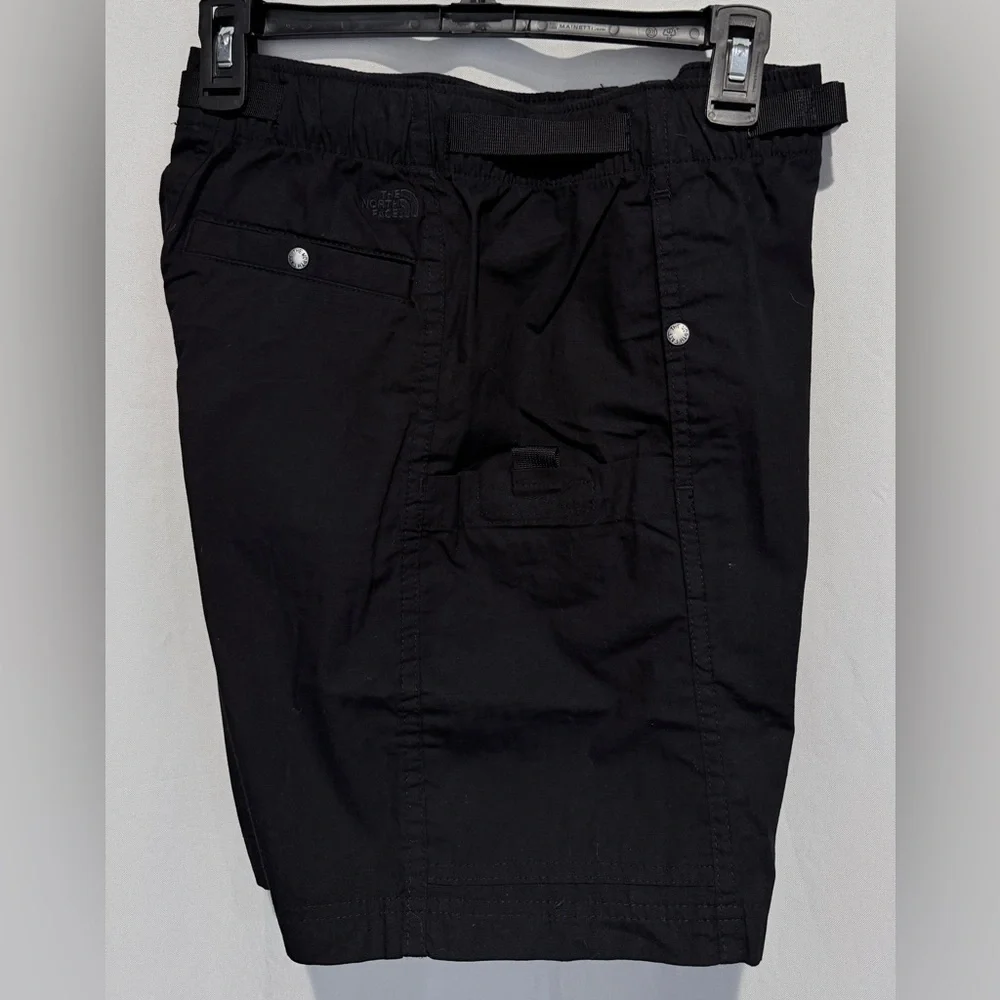 The North Face Ripstop Cargo Shorts Hiking Mens XS Black Quick Dry Belted 28 NWT - Picture 11 of 12
